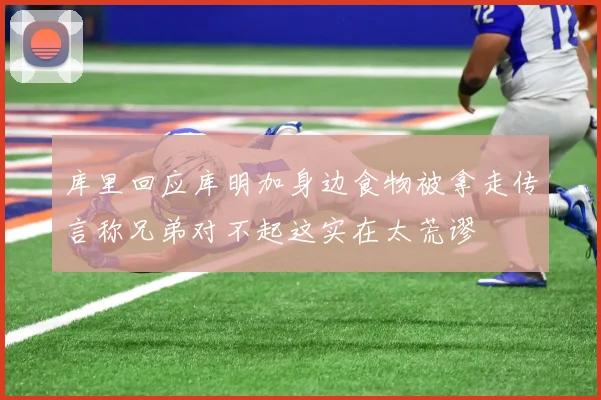 库里回应库明加身边食物被拿走传言称兄弟对不起这实在太荒谬